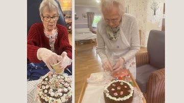 Hertfordshire Residents get competitive with Christmas cake decorating